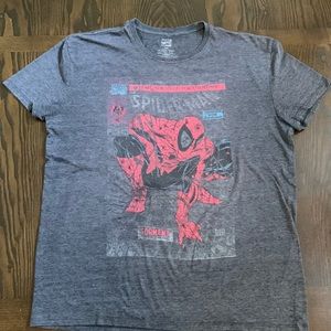 Vintage Marvel Comics XL T shirt heather gray